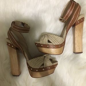 Schultz Dalla Platform Sandal-Cream